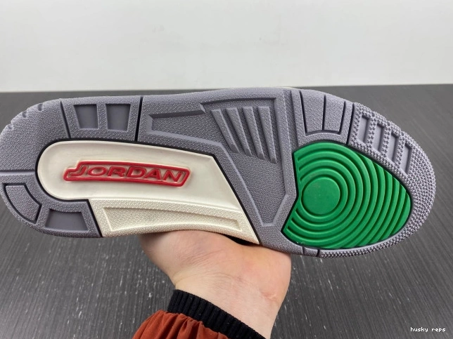 Rep Husky Lucky CK9246-136 Jordan (W) Retro Green 3 0718